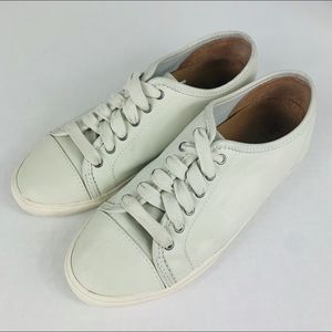 FRYE Mindy Low Leather Sneakers 7.5